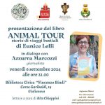 Presentazione di Animal Tour – Storie di viaggi bestiali di Eunice Lelli