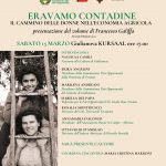 Sabato 15 Marzo, a Palazzo Kursaal presentazione del volume di Francesco Galiffa “Eravamo contadine”